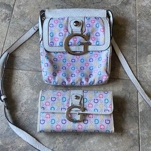 Y2K Guess purse and wallet